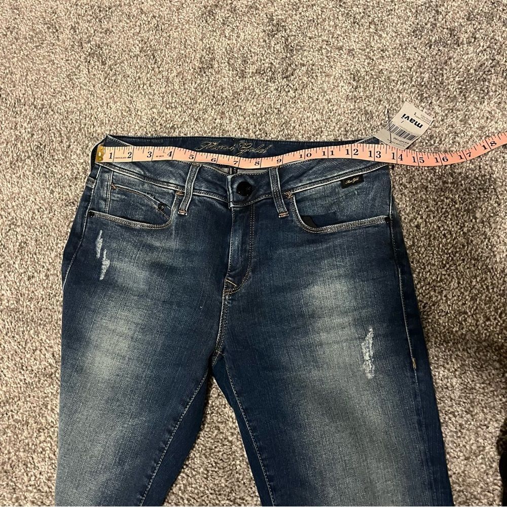 Mavi Gold Adriana Mid-Rise Super Skinny - Picture 11 of 12